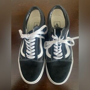 Vans Classic Black and White Sneakers
